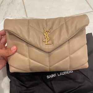 **SOLD**YSL toy Lou Lou puffer **never used**